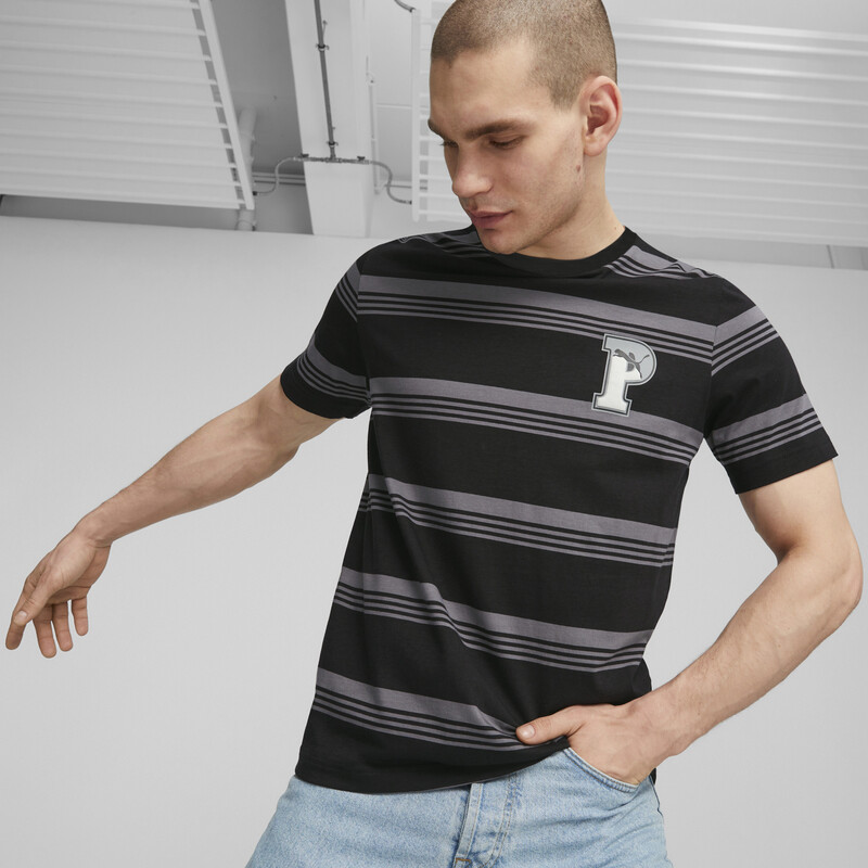 

Men's PUMA SQUAD Striped T-shirt