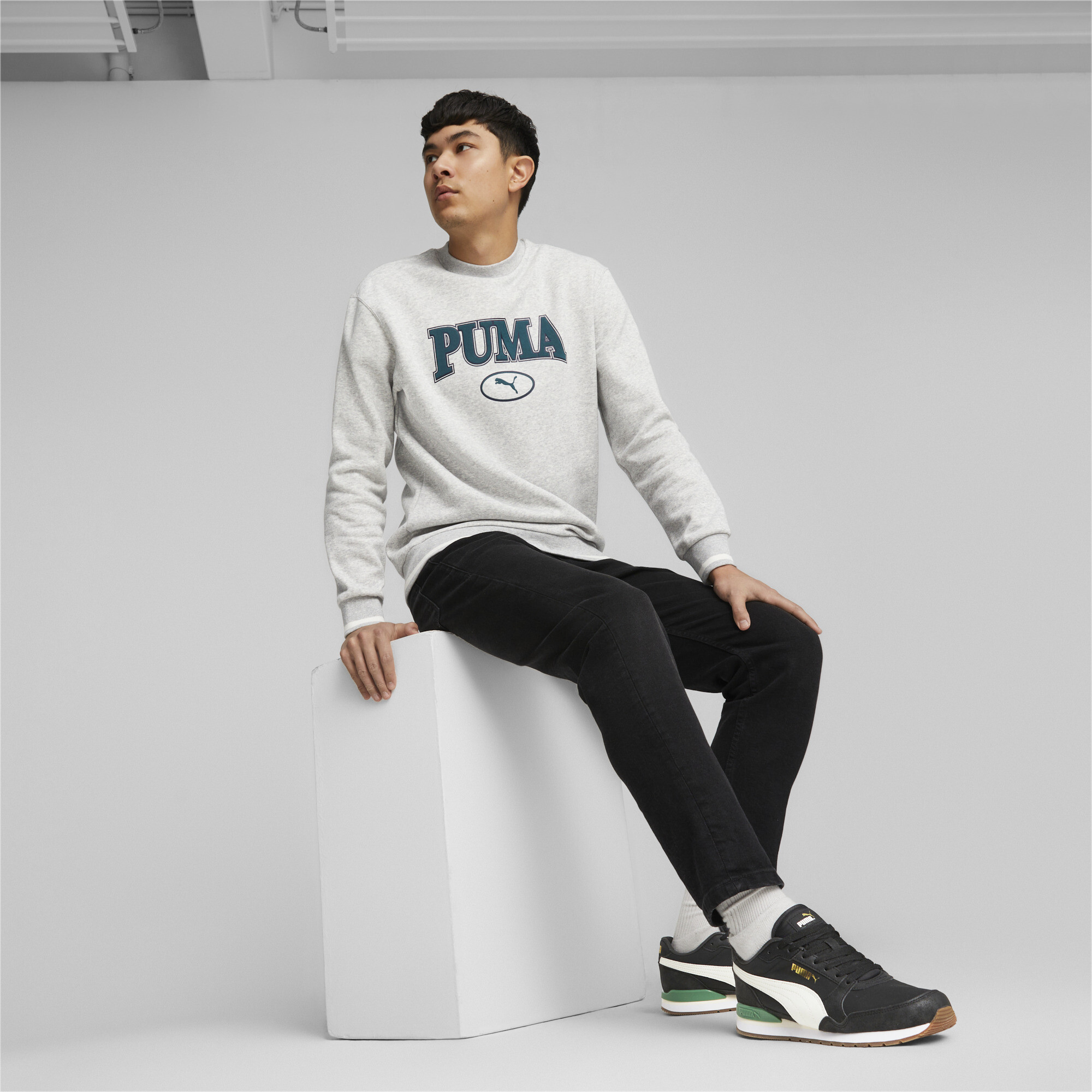 Puma men's 2025 crew neck sweatshirt