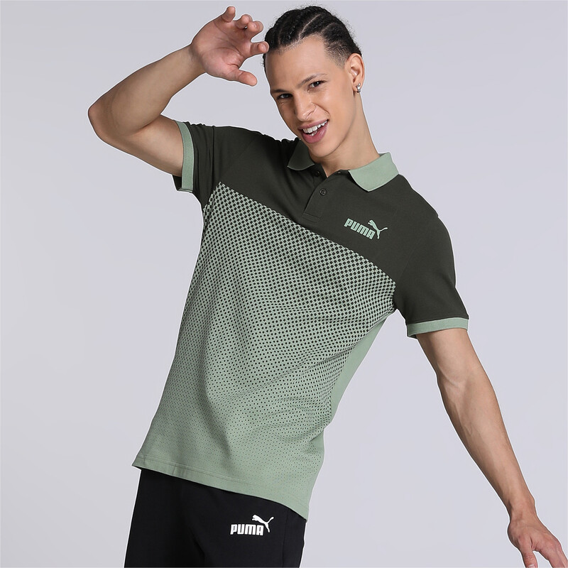 

Men's PUMA Color Block Slim Fit Polo