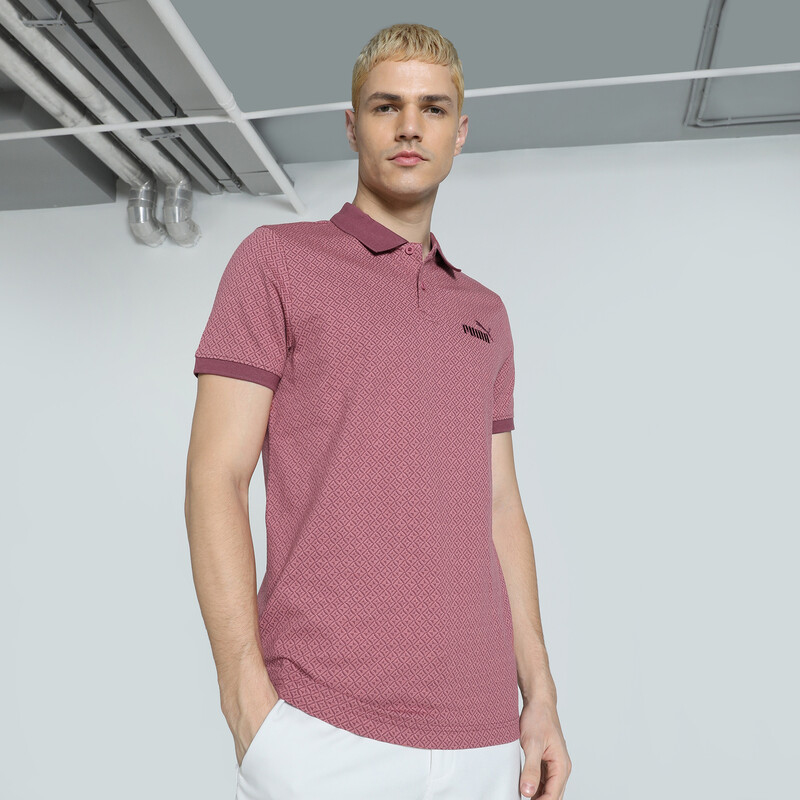 Men's PUMA Jacquard Slim Fit Polo