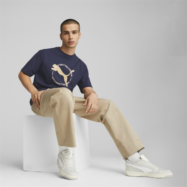 Better Sportswear Men's Tee, PUMA Navy, large-ZAF