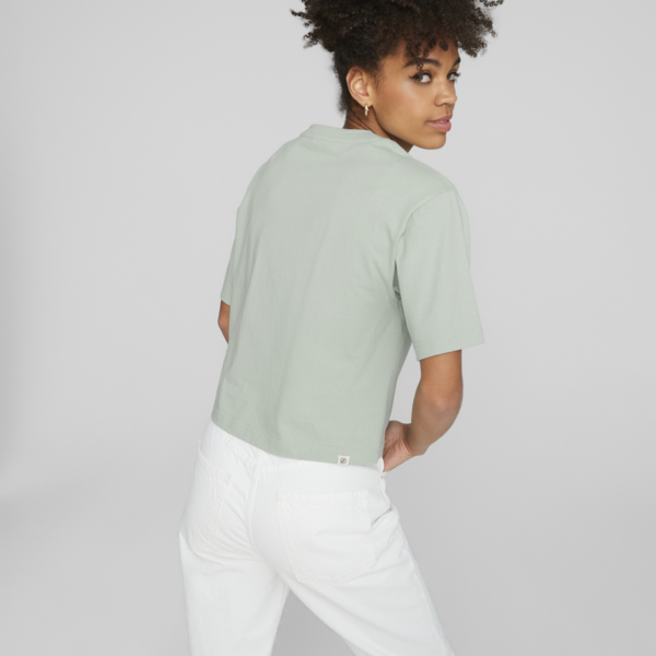 Better Sportswear Women's Tee, Green Fog, large-ZAF