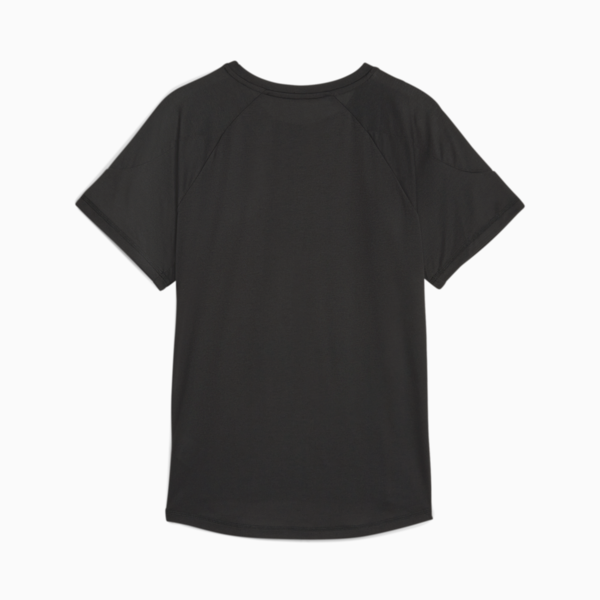 Evostripe Women's Tee, PUMA Black, large-ZAF