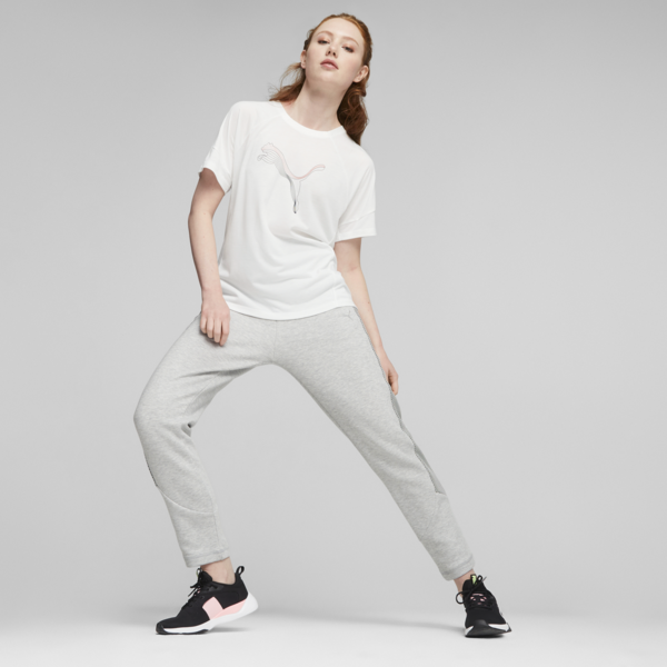 Evostripe Women's Tee, PUMA White, large-ZAF