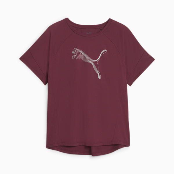 Evostripe Women's Tee, Dark Jasper, large-ZAF