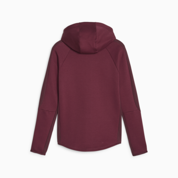 EVOSTRIPE Women's Full-Zip Hoodie, Dark Jasper, large-ZAF