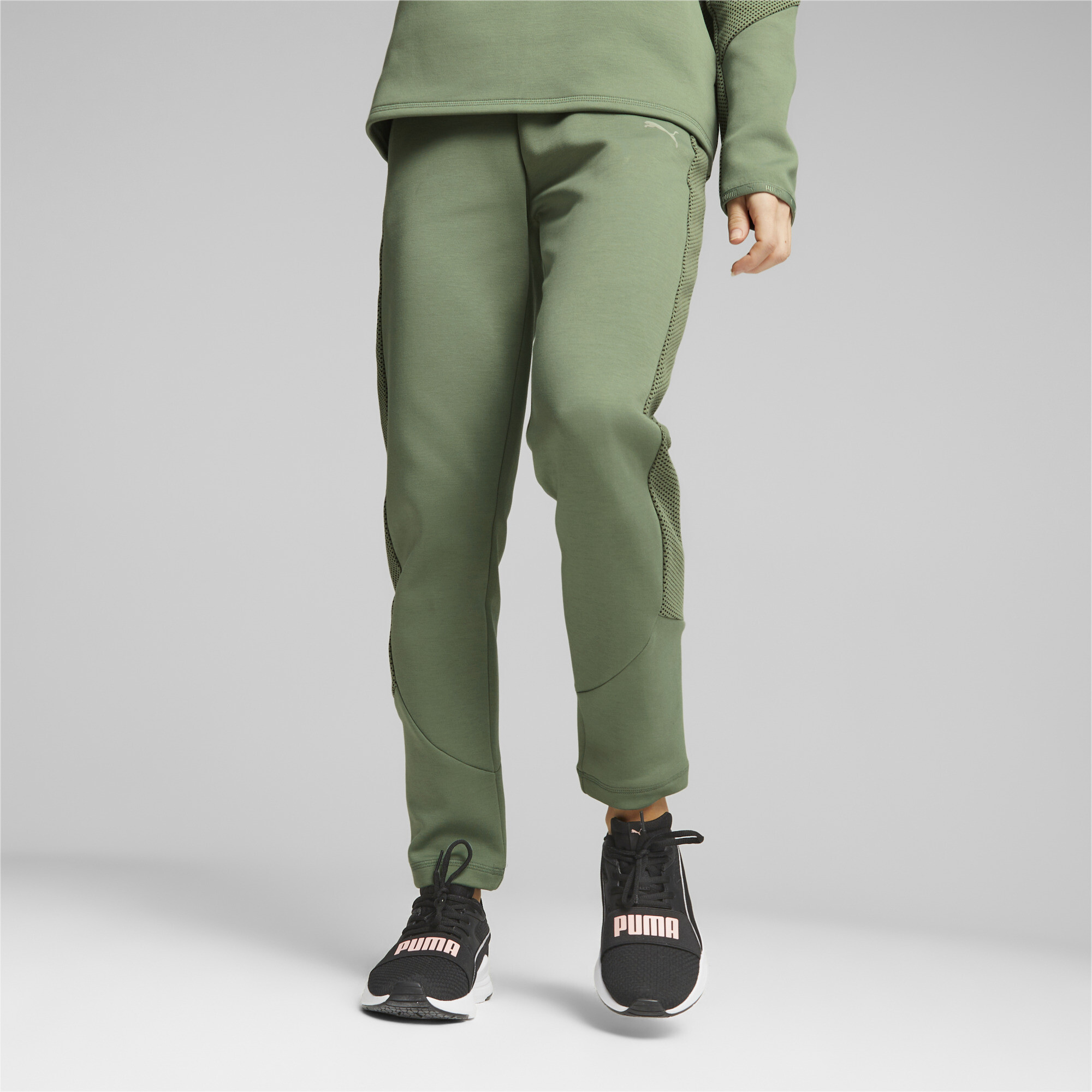 Green Nike Tech Fleece Joggers