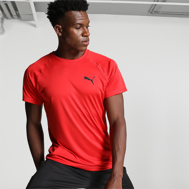 

Men's PUMA RTG T-Shirt, Black/red