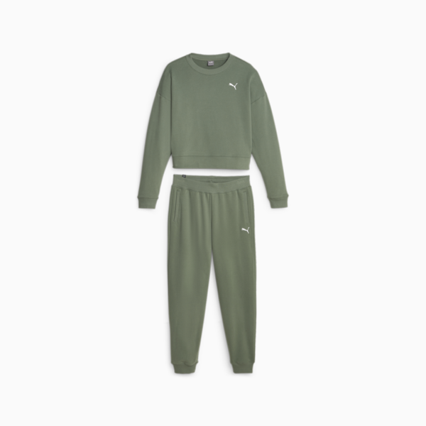 Women's Loungewear Suit, Eucalyptus, large-ZAF