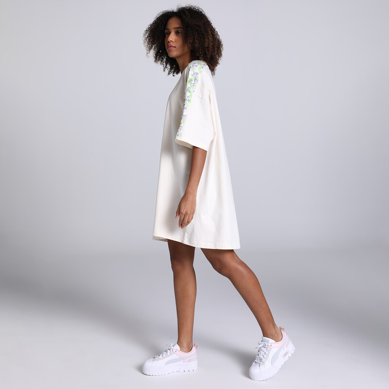 

Women's PUMA Relaxed Fit Tshirt Dress, Pristine