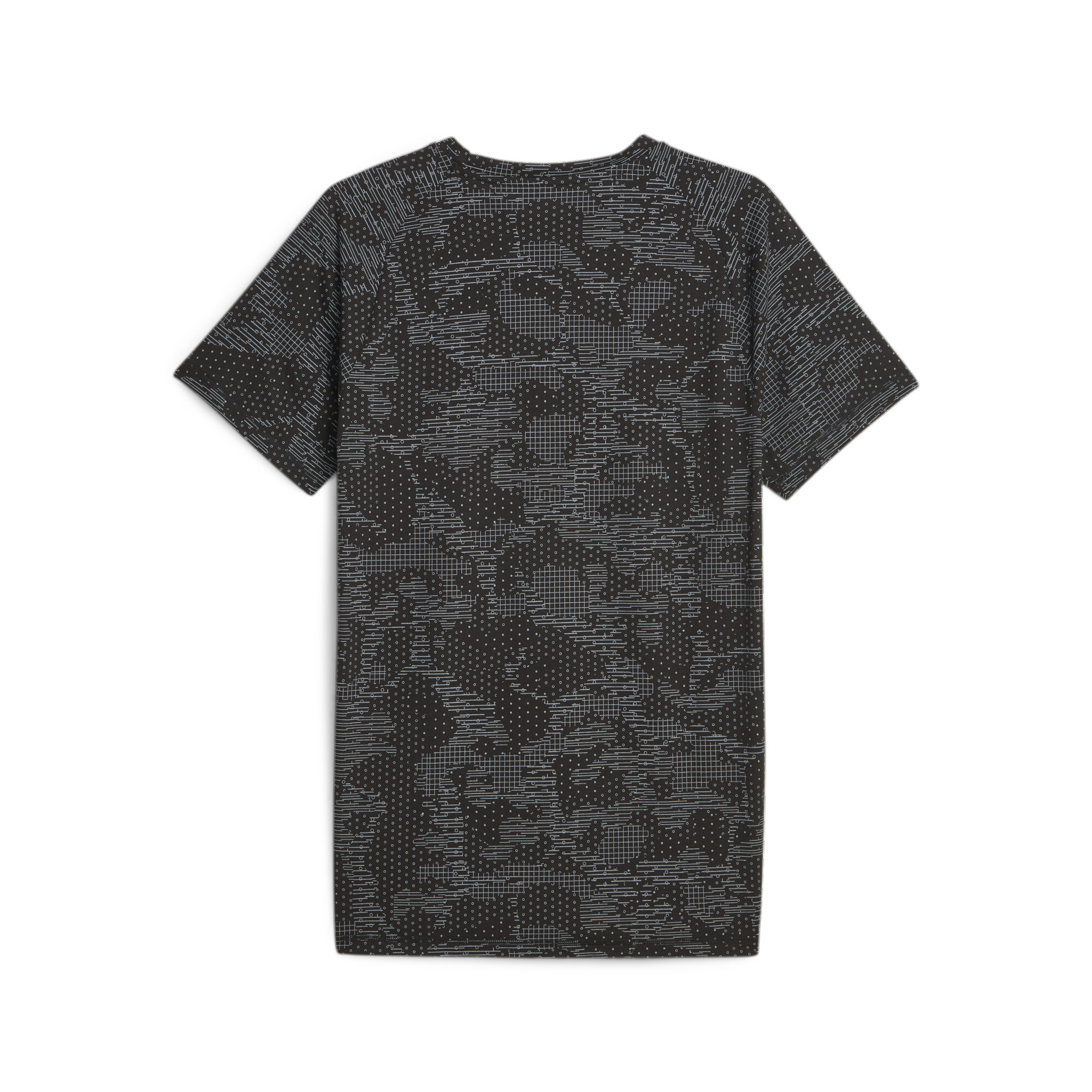 Men's PUMA Evostripe T-Shirt In Black, Size Medium