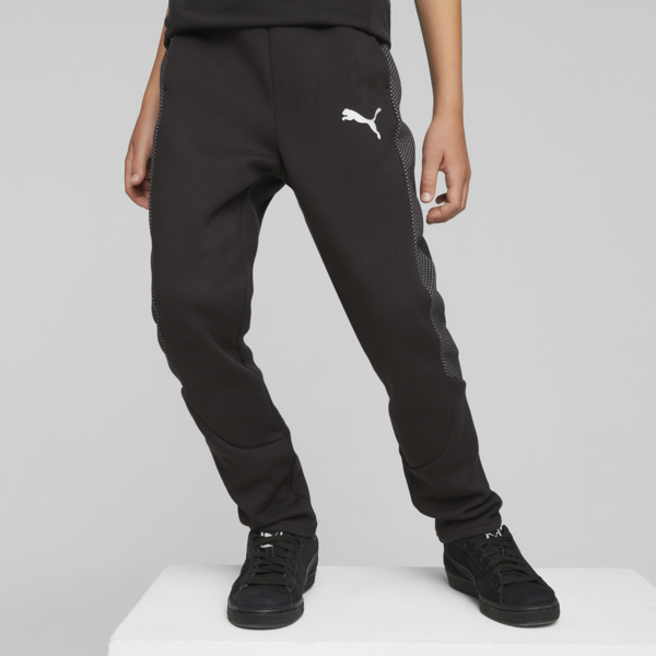 Evostripe Youth Sweatpants, PUMA Black, large-ZAF