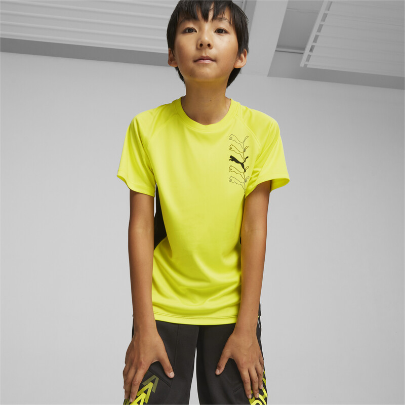 

Men's PUMA FIT Youth T-shirt, Yellow