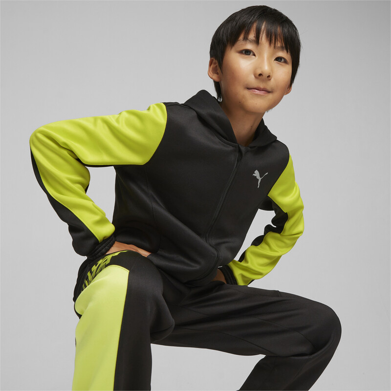 

Men's PUMA FIT Full-Zip Youth Jacket, Black