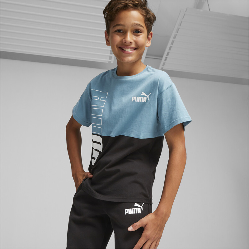 

PUMA POWER Colorblock Youth Tee