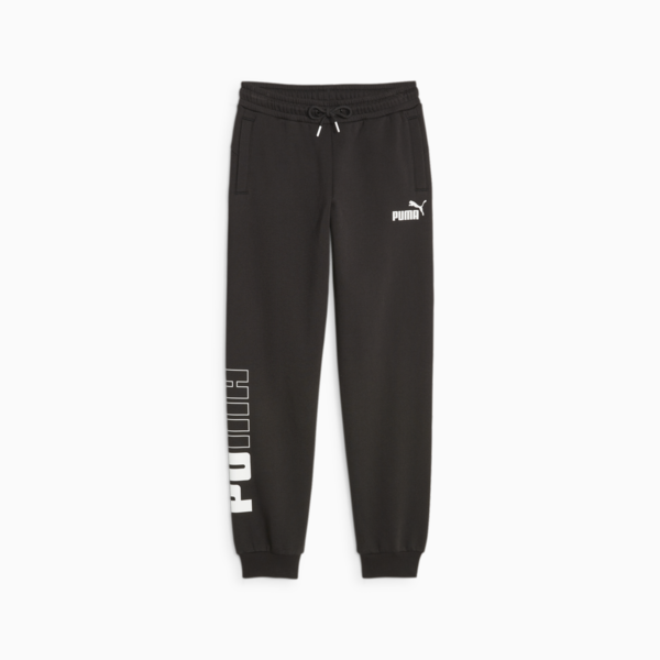 PUMA POWER Youth Sweatpants, PUMA Black, large-ZAF