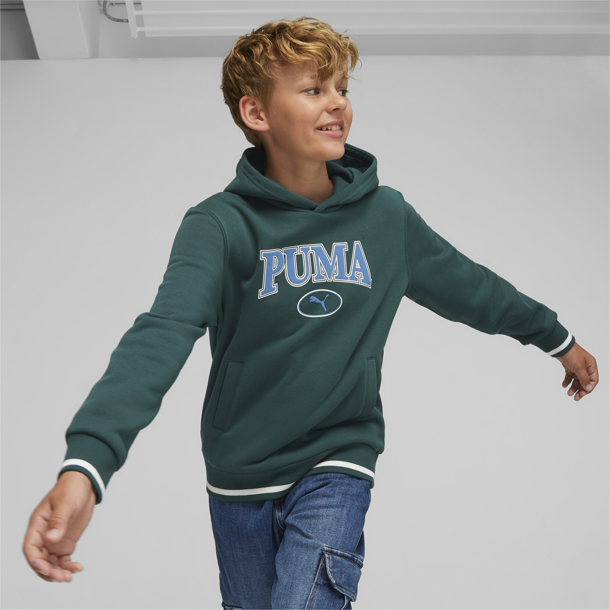 Boys puma hoodie hotsell