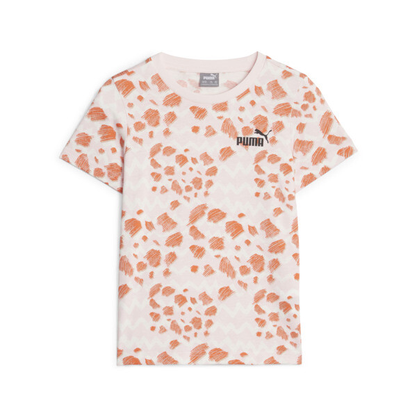 Essentials Mix Match Kids' Tee, Frosty Pink, large-ZAF