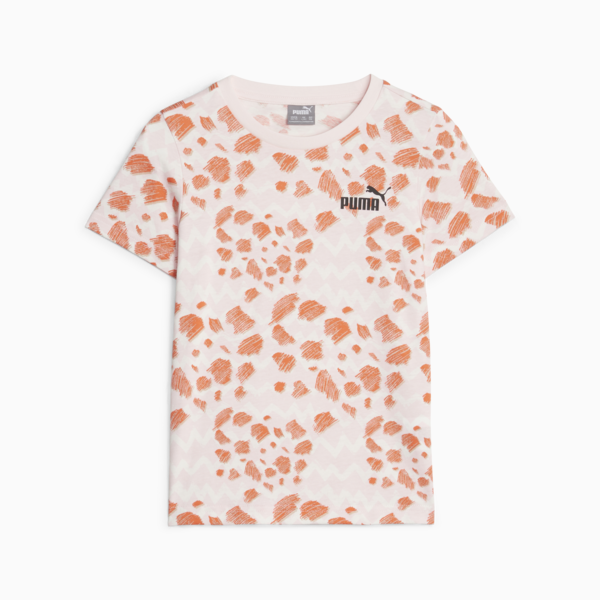 Essentials Mix Match Kids' Tee, Frosty Pink, large-ZAF