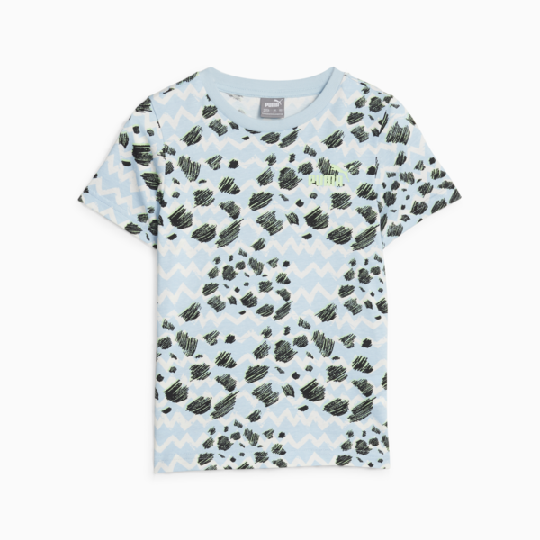 Essentials Mix Match Kids' Tee, Silver Sky, large-ZAF