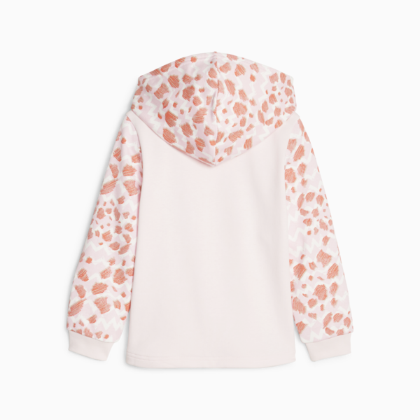Essentials Mix Match Kids' Hoodie, Frosty Pink, large-ZAF