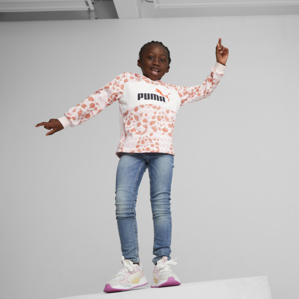 Essentials Mix Match Kids' Hoodie, Frosty Pink, large-ZAF