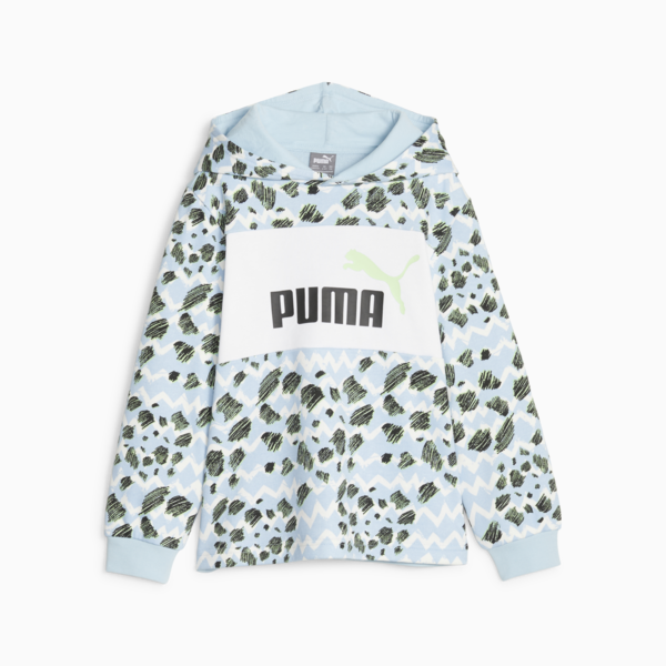 Essentials Mix Match Kids' Hoodie, Silver Sky, large-ZAF