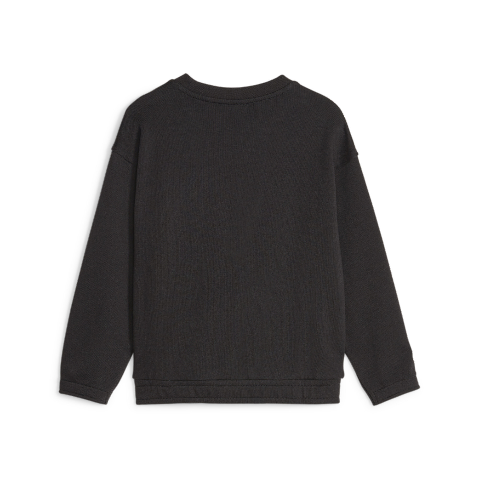 PUMA Classics Mix Match Sweatshirt In Black, Size 5-6 Youth