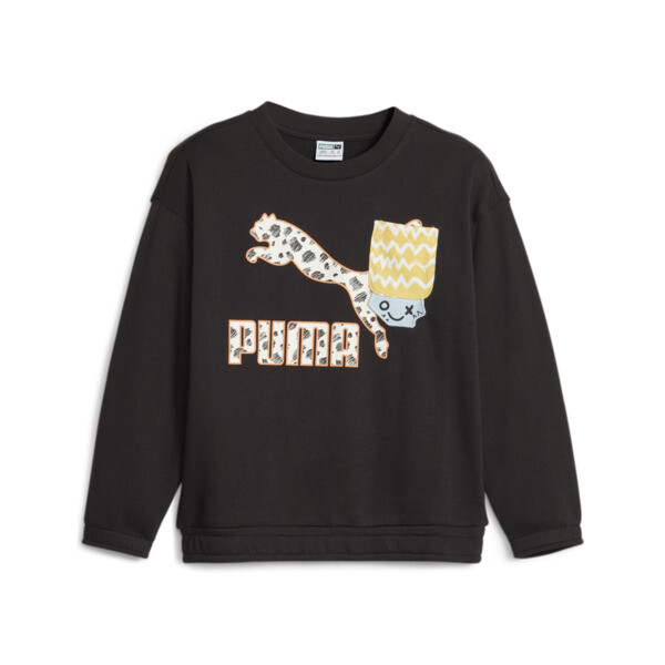 Classics Mix Match Kids Sweatshirt black PUMA