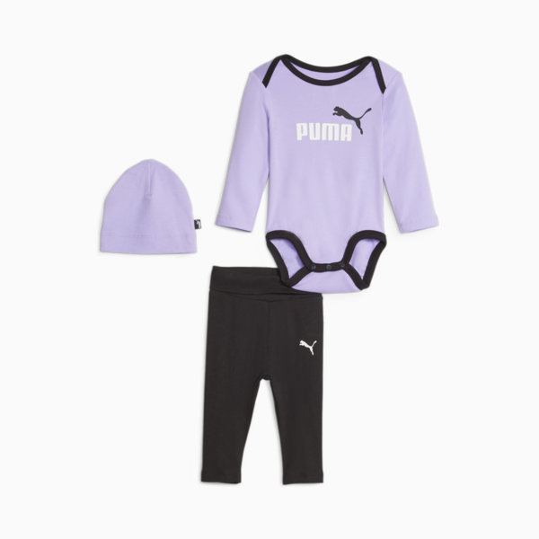Minicats Newborn Beanie Set, Vivid Violet, large-ZAF