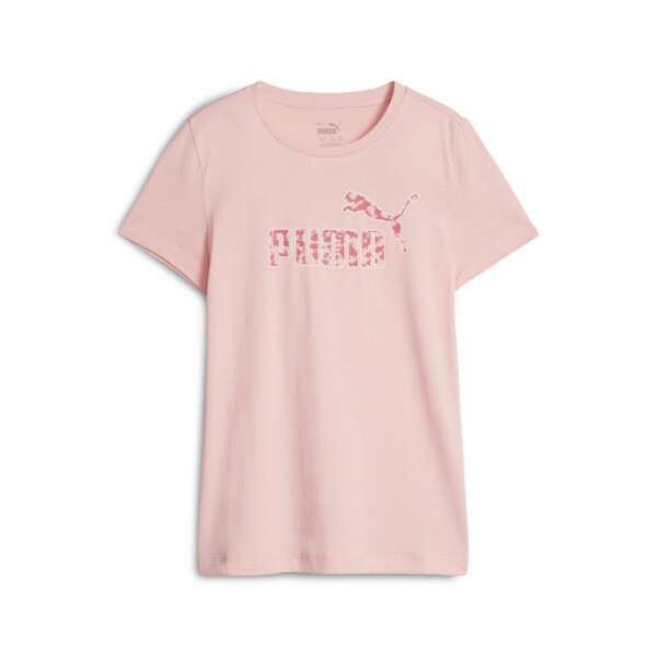Peach puma shirt top