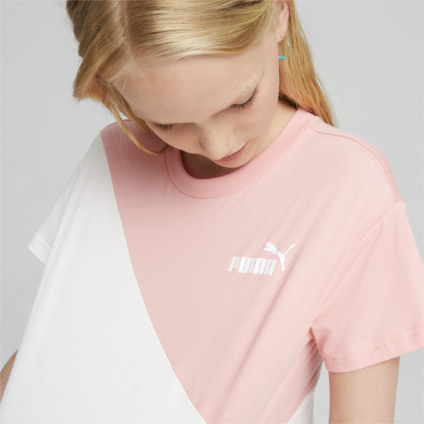PUMA POWER Youth Tee, Icy Blue, large-ZAF