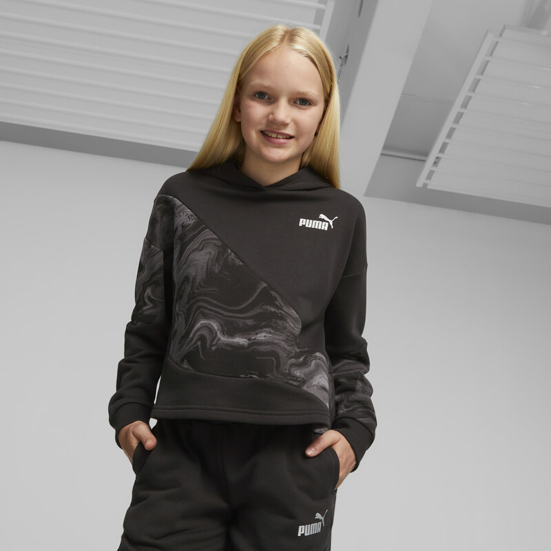 

PUMA POWER Marbleised Youth Hoodie