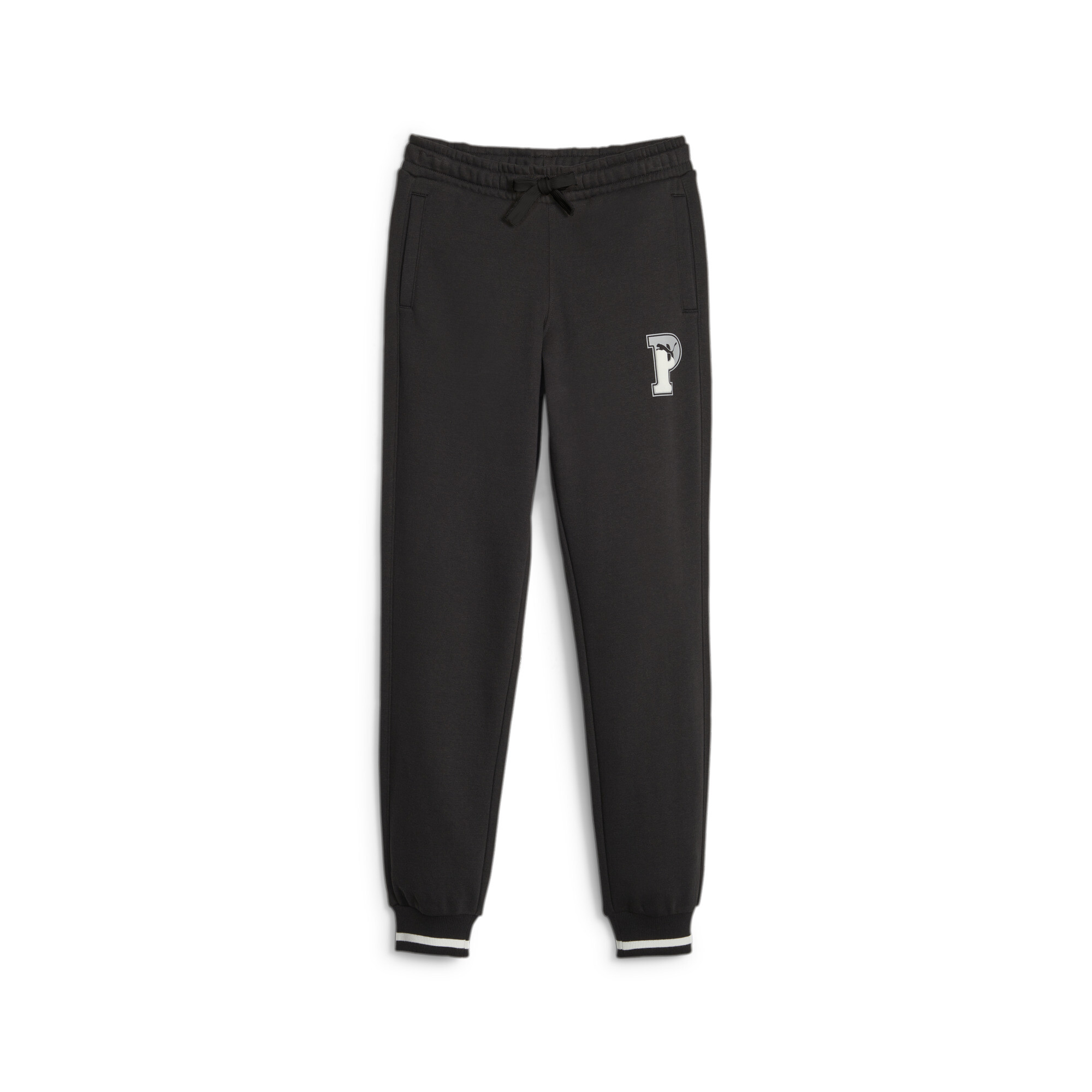 Women's Puma SQUAD Youth Sweatpants, Black, Size 11-12Y, Clothing