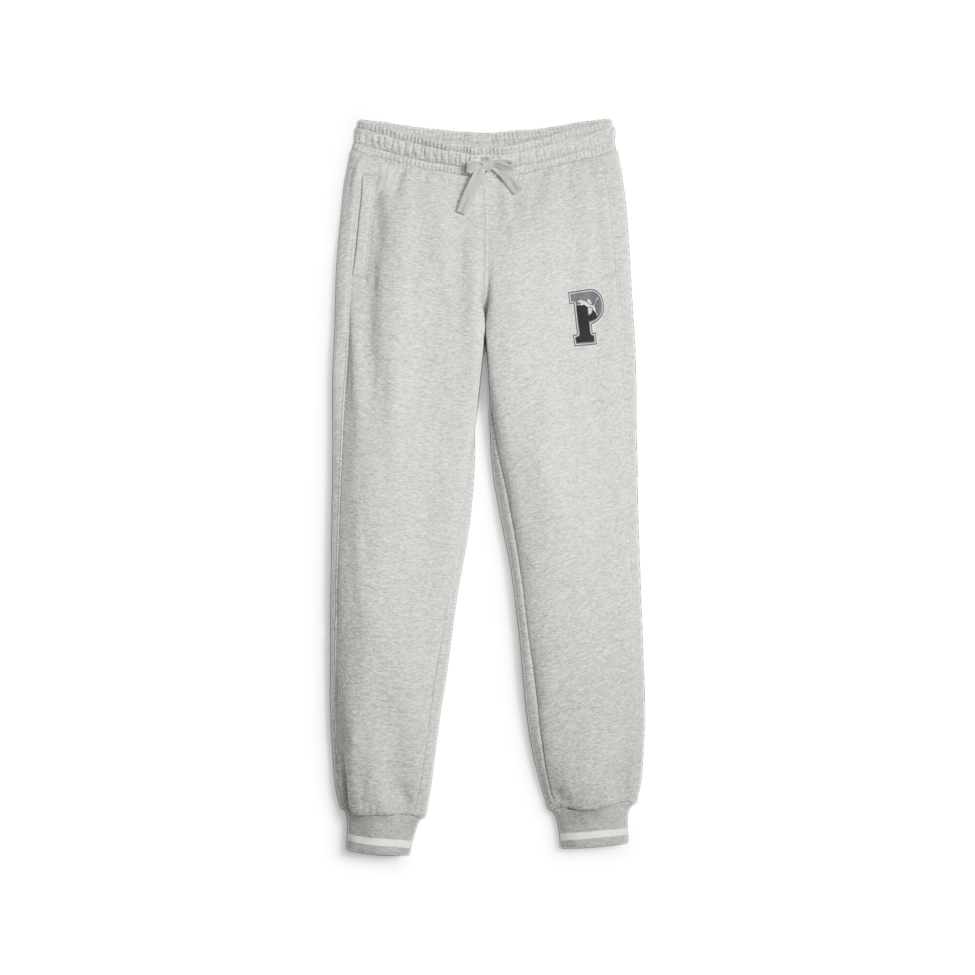 Women's Puma SQUAD Youth Sweatpants, Gray, Size 7-8Y, Clothing