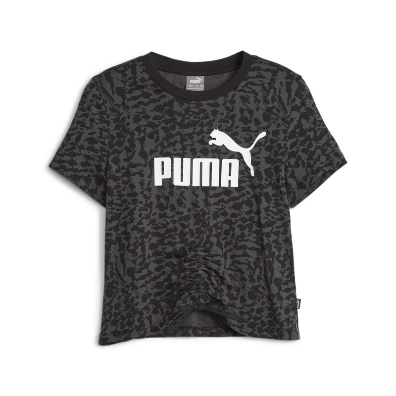 

PUMA ANIMAL Printed Knotted Youth T-shirt, Black