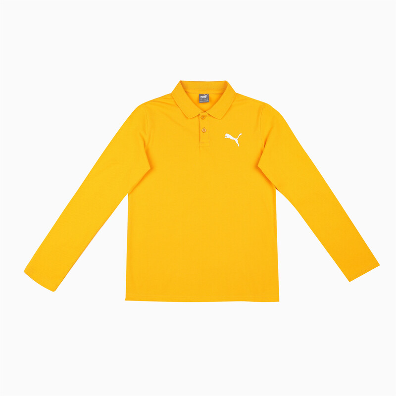 

PUMA Long Sleeve Boy's Regular Fit Polo