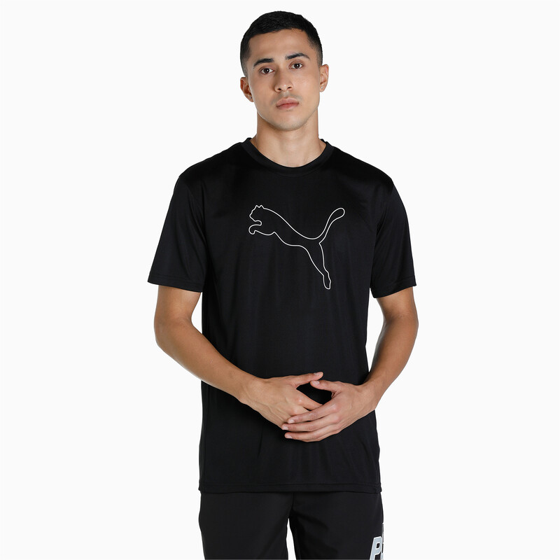 

Men's PUMA PERFORMANCE CAT T-Shirt, Black