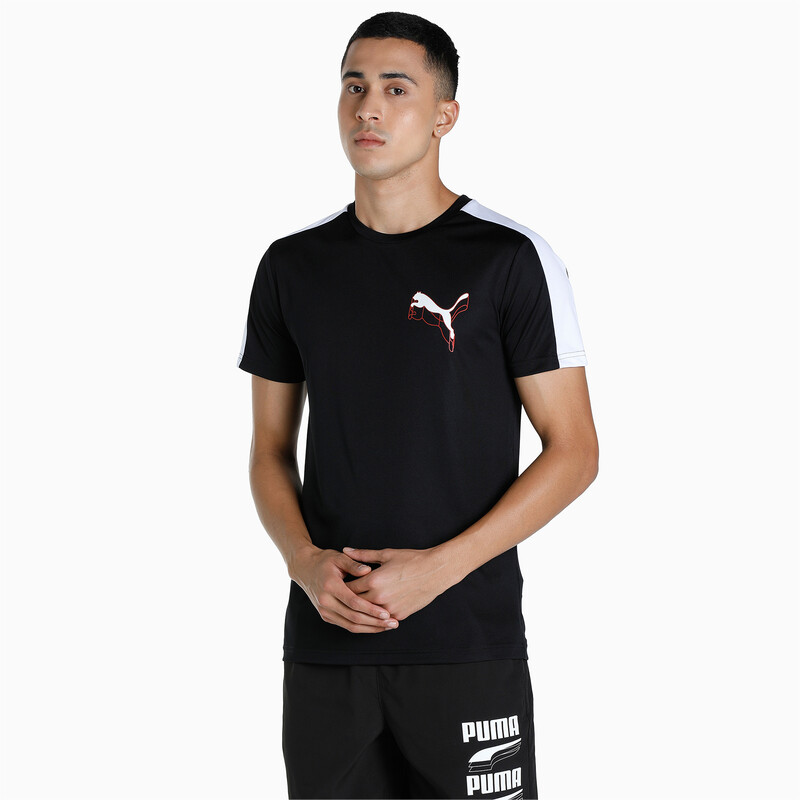 

Men's PUMA CR Color Block T-Shirt, Black