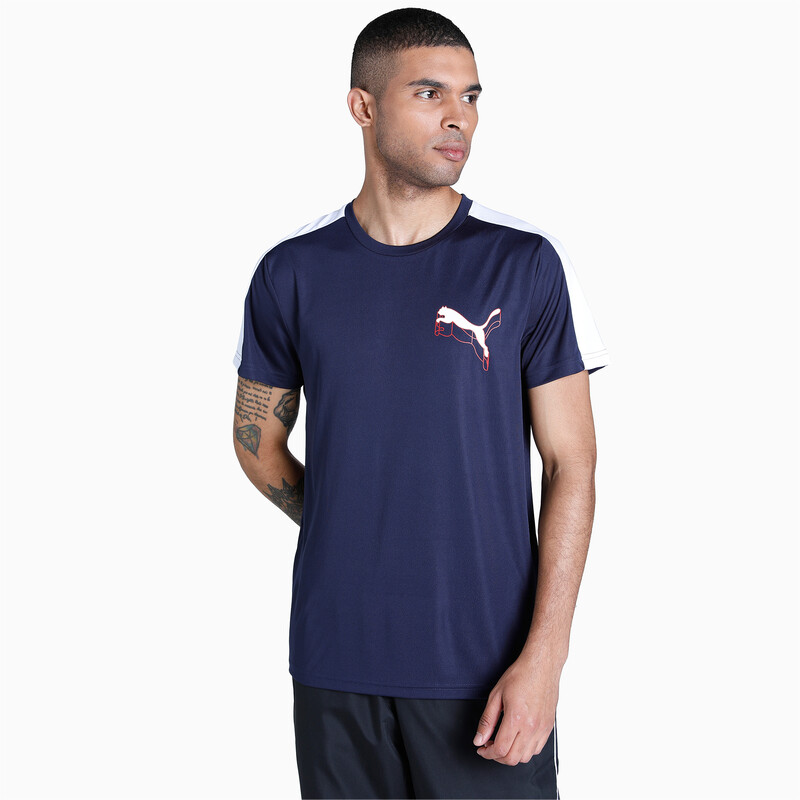 

Men's PUMA CR Color Block T-Shirt, Purple