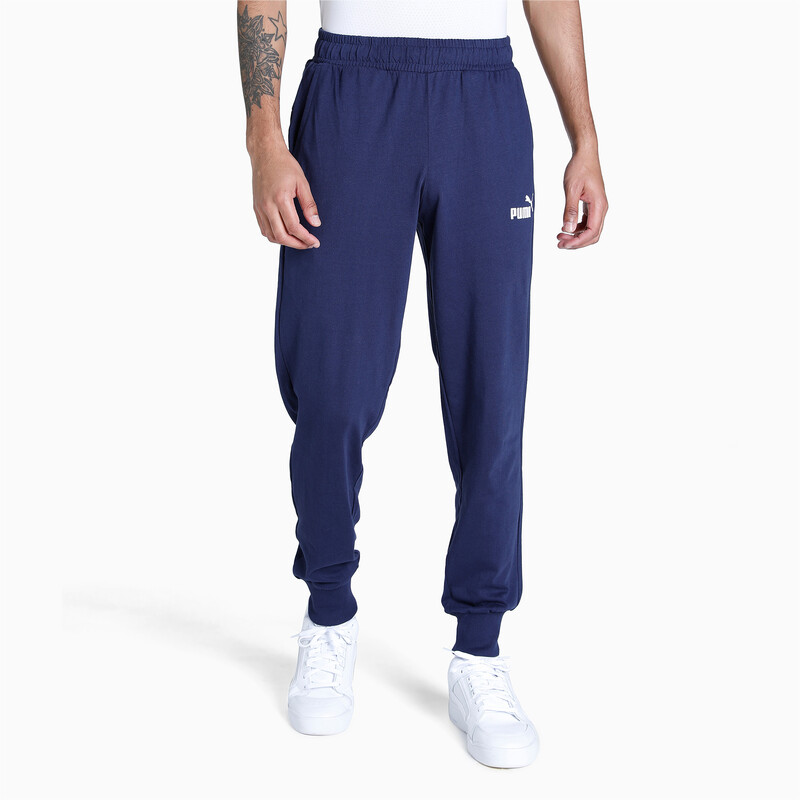 

Men's PUMA Essentials Jersey Regular Fit Jersey Pants, Purple