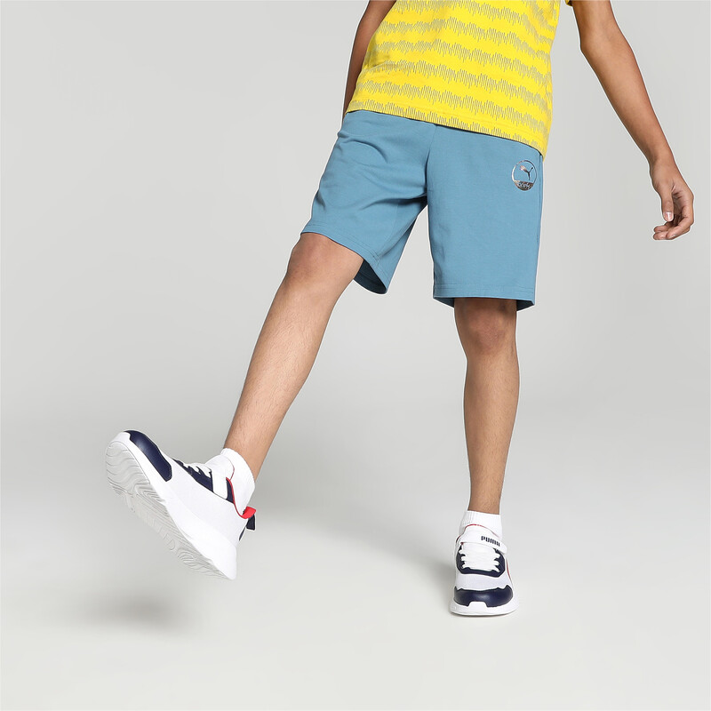 Boys PUMA X One8 Knitted Youth Regular Fit Pants in Deep Dive size 11-12Y