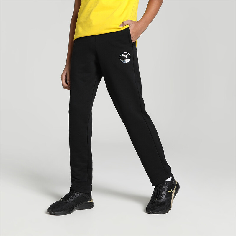 PUMA X One8 Knitted Youth Regular Fit Pants in Black size 13-14Y | PUMA ...