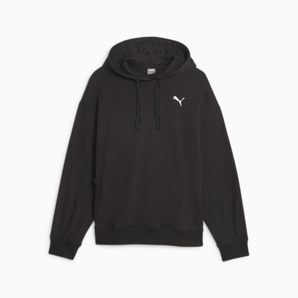HER Women's Hoodie, PUMA Black, large-ZAF