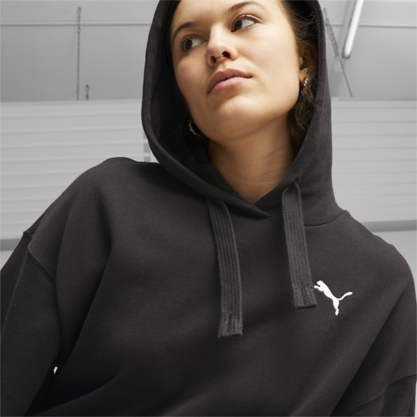 HER Women's Hoodie, PUMA Black, large-ZAF