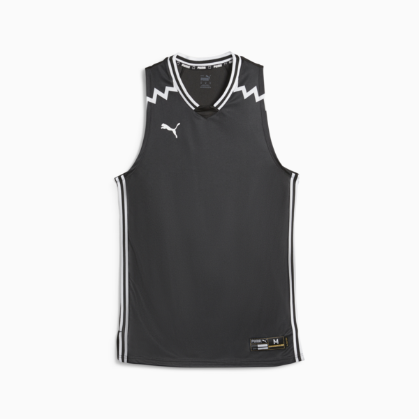 Camiseta de básquet Hoops Team para hombre, PUMA Black, large-ARG