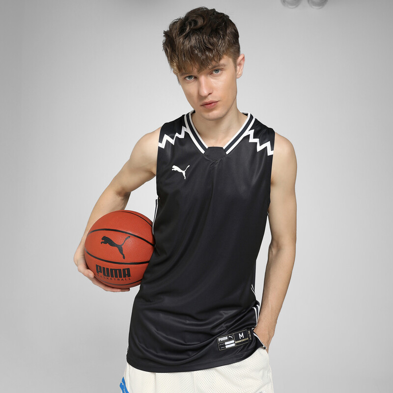 

Men's PUMA Hoops Team Basketball Jersey