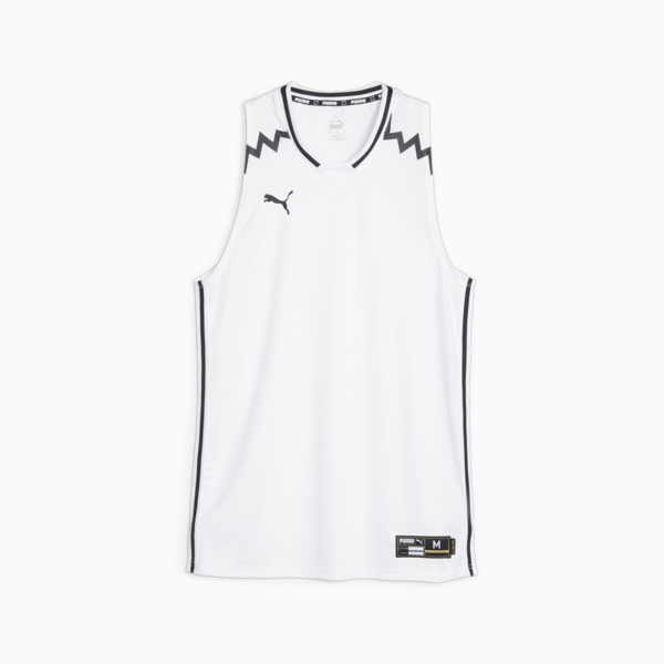 Camiseta de básquet Hoops Team para hombre, PUMA White, large-ARG