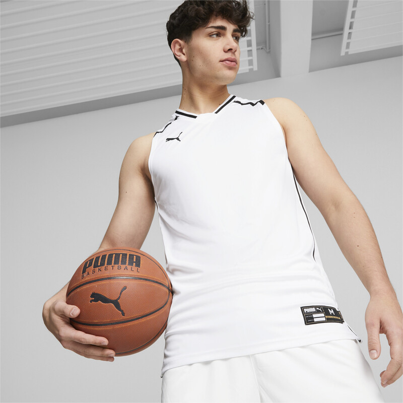 

Men's PUMA Hoops Team Basketball Jersey