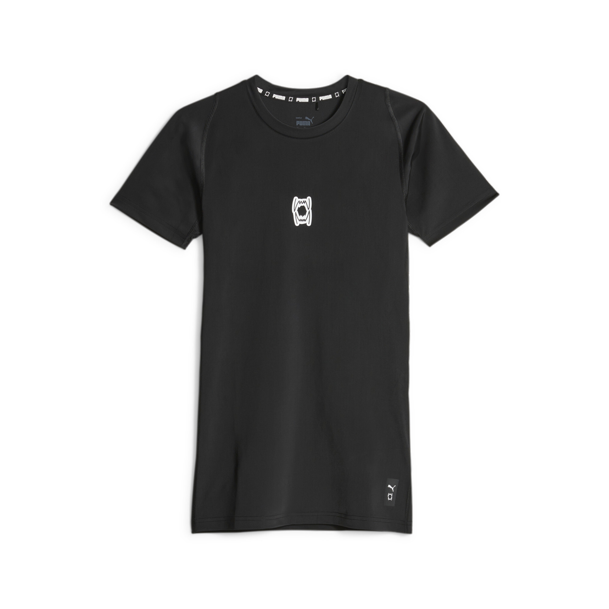 PUMA Hoops Team basketbal T-shirt voor Heren, Zwart, Maat 4XL thumbnail 3
